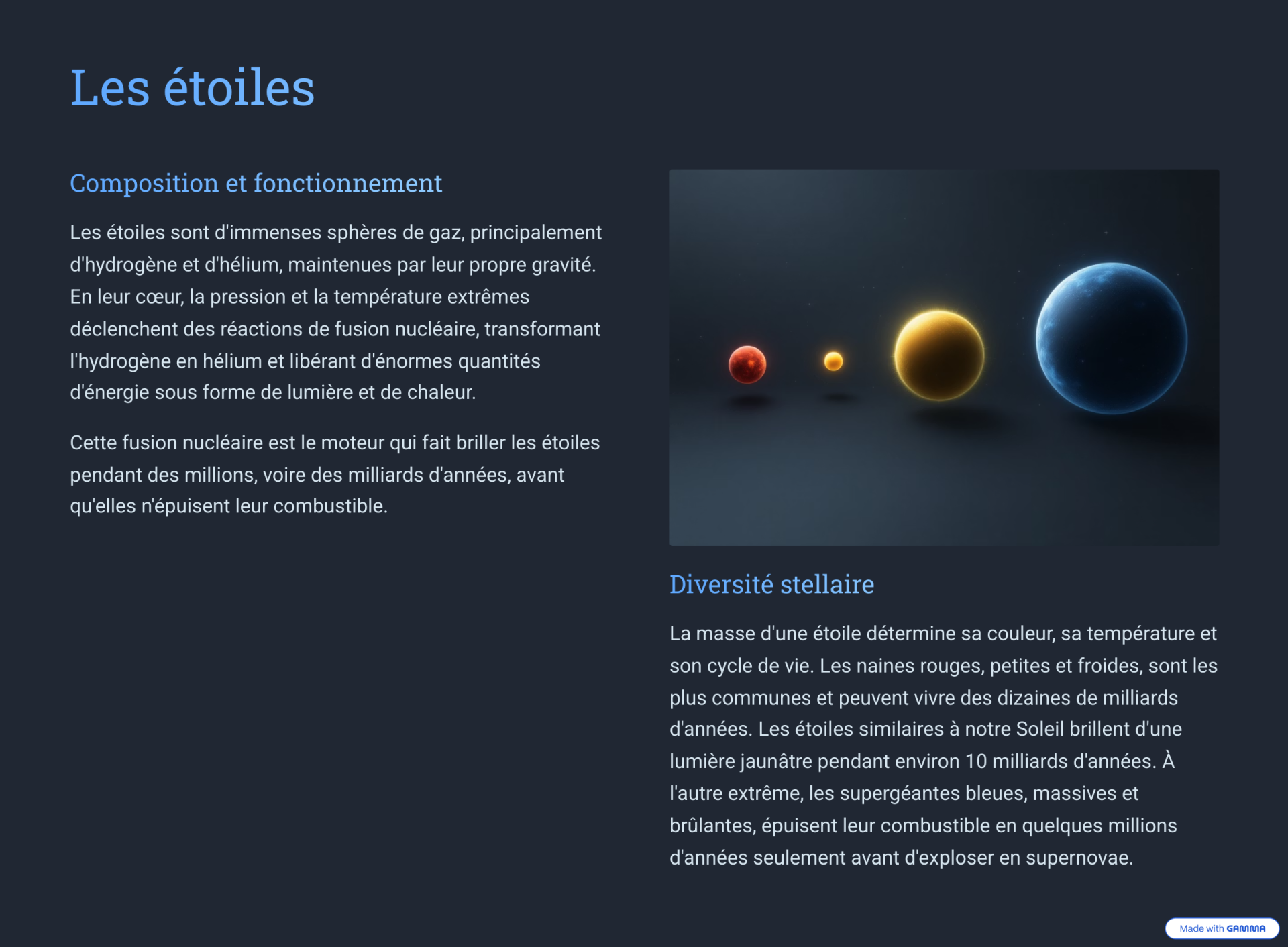 2 les etoiles