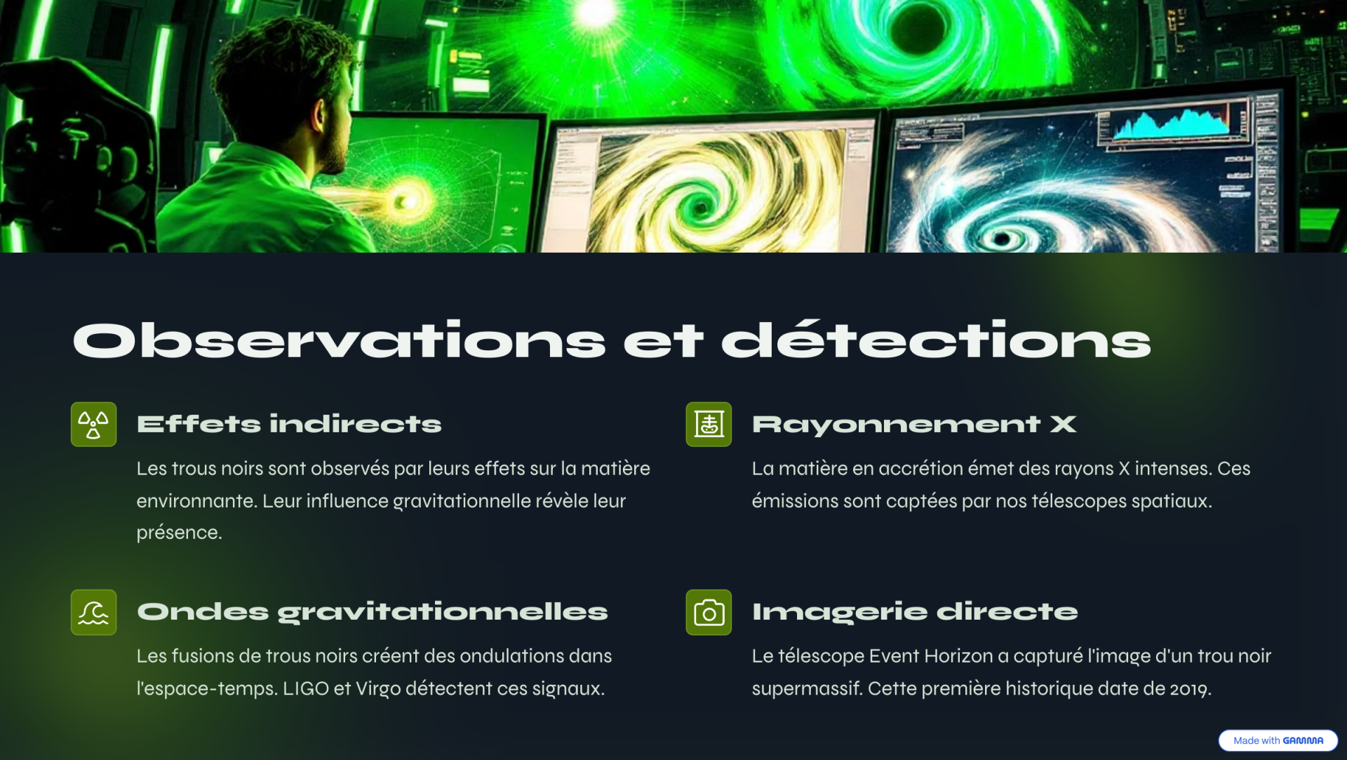 6 observations et detections