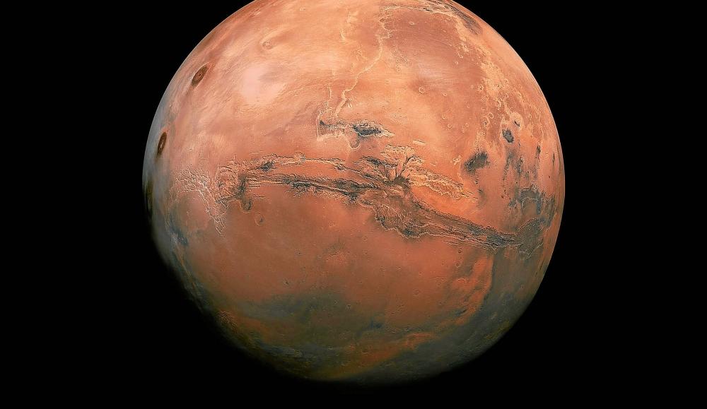 Pourquoi la planete mars est rouge 5082525